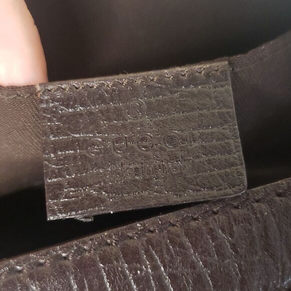 Gucci Web GG Monogram Horsebit Hasler Bag - Picture 7 of 10